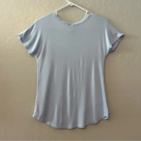 ⭐️Honeydew light blue white paw print two piece pajama loungewear set size xs