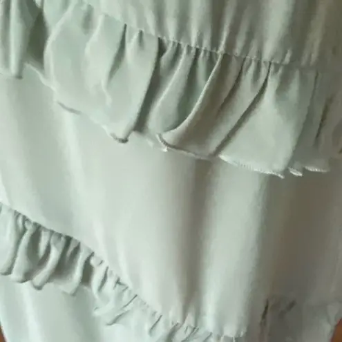 Revelry 8 Formal Dress Homecoming Long Bridesmaid Gown 8 Amelia Sage Green Fairy