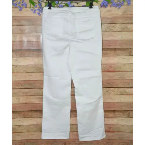 Needle & Cloth Ladies White Denim Jeans Size 14 Slim Boot