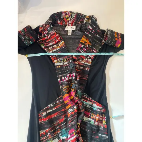 Joseph Ribkoff Duster/Sweater/Coat Polyester Spandex EUC Sz 6 Long Sleeves