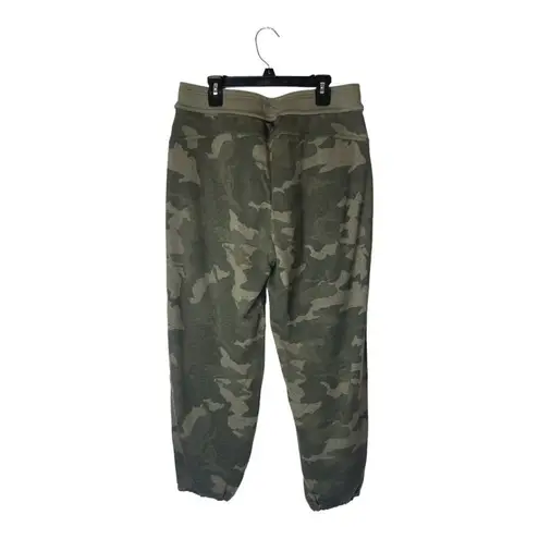 prAna Sage Green Camo Hemp Blend Cozy Up Ankle Pants Joggers Size XS