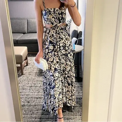 Anthropologie ESPECIA Katrina Squareneck Maxi‎ Dress () XS