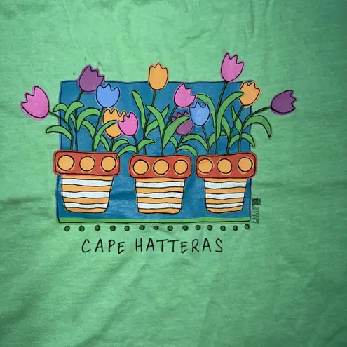 Fresh Produce Vintage 1995 Floral Graphic Oversized Crop Top One Size T-Shirt