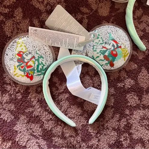 Disney Mickey and Minnie Mouse Snow Globe Ear Headband (2)