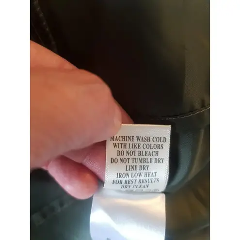 Very J Womens Cameron Belted Mini Skirt Green Olive Paperbag Utility Size Small