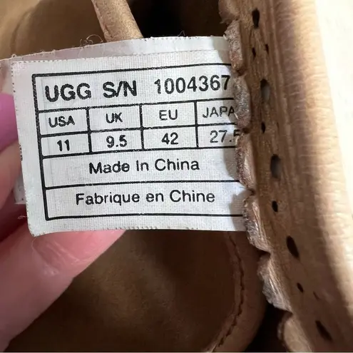 UGG Australia Darling Suede Ankle Boots Chestnut Size 11