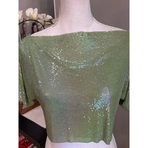 Poster Girl The Jana Crop Top Ultra Serpentine Womens Size Medium