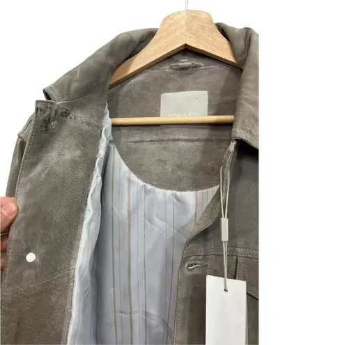 SOIA & KYO Bea Colton Mushroom Suede Jacket Size XL