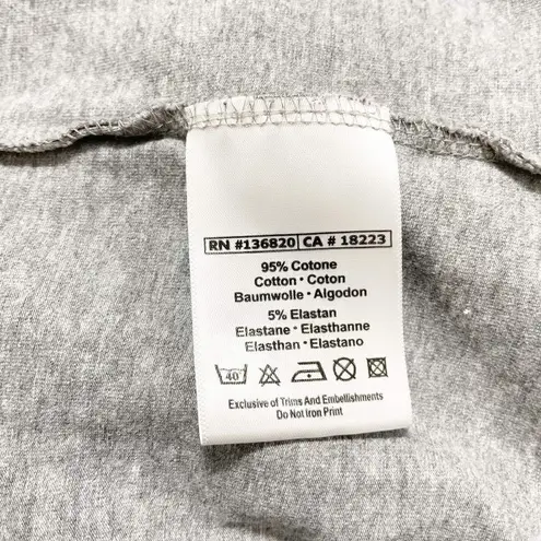 Kappa  Large Zip Up Sweater Gray