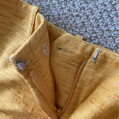 J. McLaughlin NEW Keller Relaxed Fit Clasp Fly Pant Trousers Marigold Size 4 NWT - Image 9