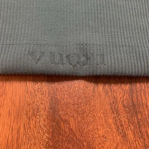 Vuori Simplicity Halter Top Beryl Ribbed Blue/Green Sleeveless Shirt Sz XS