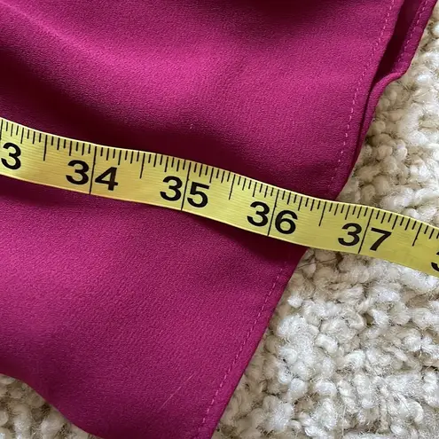 Krisa beautiful purple elastic waist mini dress