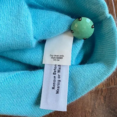 J.Crew Y2K Rabbit Hair Merino Cashmere Blend Deadstock  Deep V Button Cardigan - Image 10