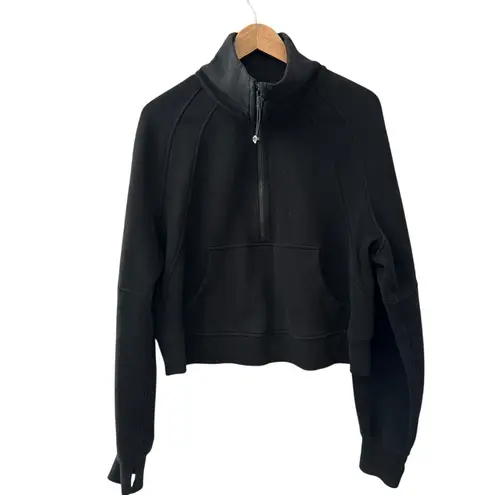 Lululemon  Scuba Oversized Half-Zip Hoodie Black Size Medium/Large