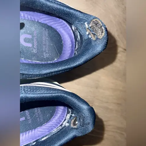 On Cloudflow Womens Blue Green White Trail Running Hiking Shoes Sz US W 10.5 Purple