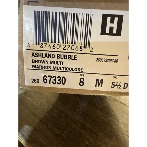 Clark Collection Women's Ashland Bubble Brown Leather Loafers Size 8 Tassels