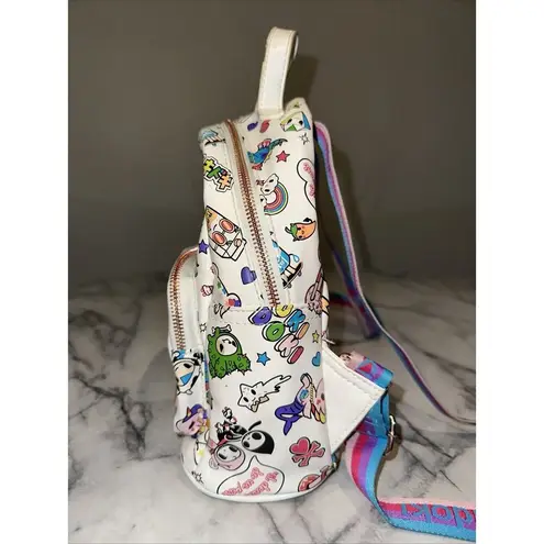 Tokidoki 2018 RARE Denim Daze White Mini Backpack Vinyl Toy JAPAN Kawaii Cosplay
