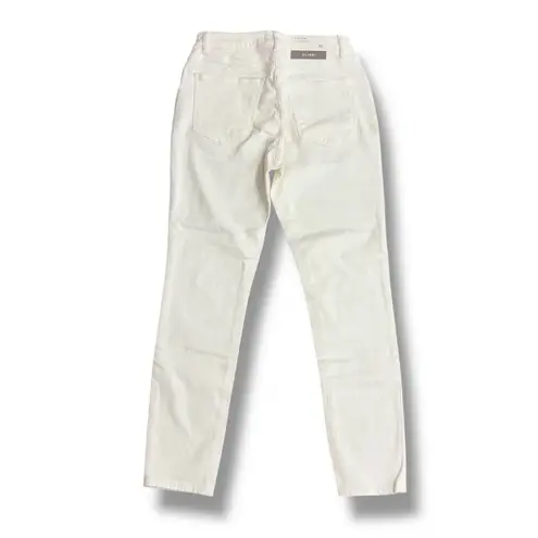 DL1961 NWT Size 30 Farrow White Denim High Rise Ankle Jeans $139