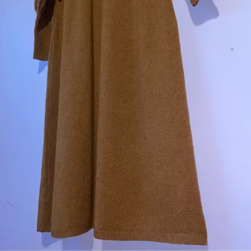 Eloquii NEW Puff Sleeve Collared Sweater Dress Women Size 18/20 Neutral Office