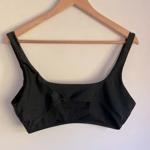 Aerie | Black Scoop Neck Bikini Top sz XL