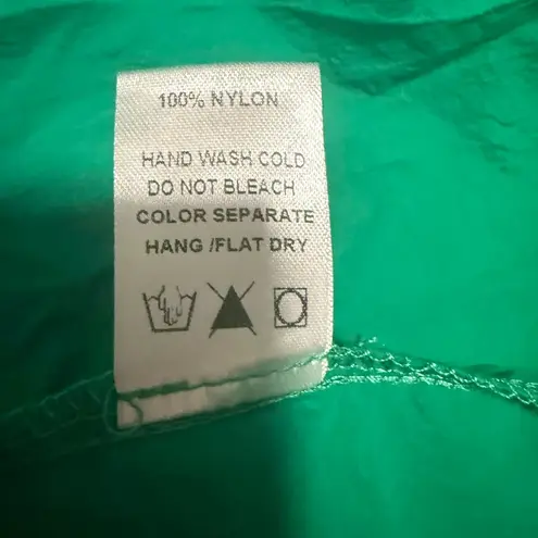 Ces Femme Green Ruffled Blouse