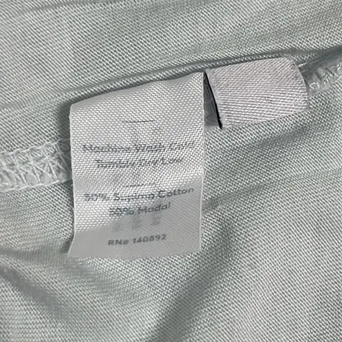 Marine layer Light Blue Green Crewneck T Shirt XS Short Sleeve Cotton Modal