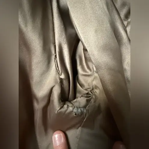 VTG 1960s 70s Mink Coat Elegant Brown Fur Coat Jacket Overcoat Soft Size S M