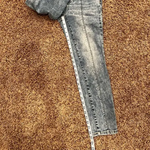 Simply Vera Vera Wang Seamed High-Waisted Skinny Ankle Jeans