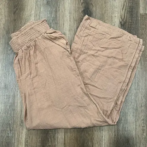 Aerie  Tan Comfy Stretchy comfy Boho Pants thumbnail 8