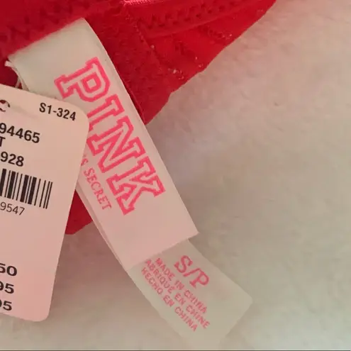 PINK - Victoria's Secret Victoria’s Secret PINK Wireless Red Push up Bra
