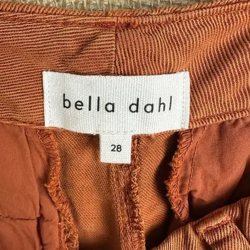 Bella Dahl  Linen Blend Utility Shorts Size 28‎