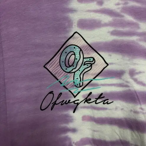 Odd Future Split Dye Rap Tshirt size Large
