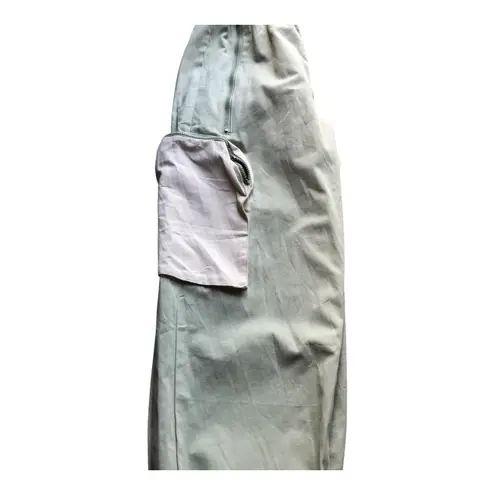 Hot & Delicious Colorblock Cargo Jogger Pants Multi Pocket Women's Size Small