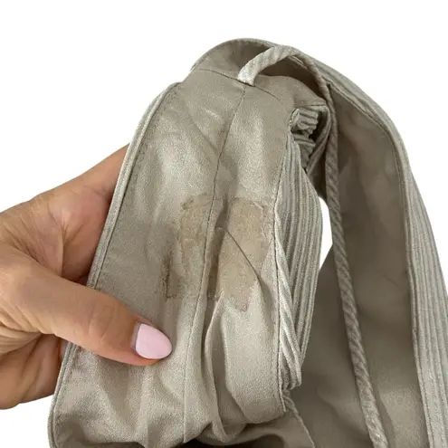 Jonathan Simkhai Metallic Plisse Gown Size XS