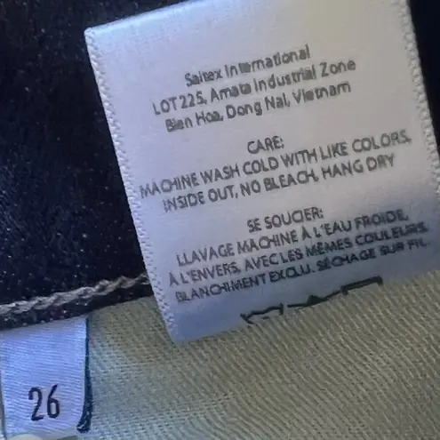 Edwin Pixie 9" Mid-Rise Skinny Blue Jeans Size 26 SKU#B24125