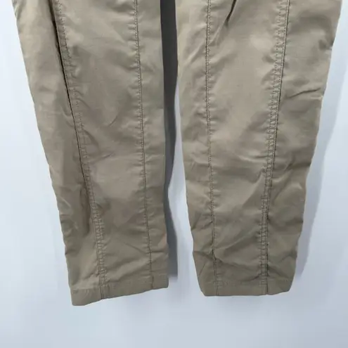 Duluth Trading Co Pants Size 4x33 Women's Dry on the Fly Slim Leg Wicking Fabric Tan