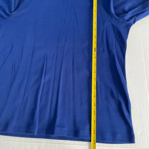 L.L.Bean sz Mp or M reg. Blue Turtleneck Long Sleeve Stretch Pullover Shirt