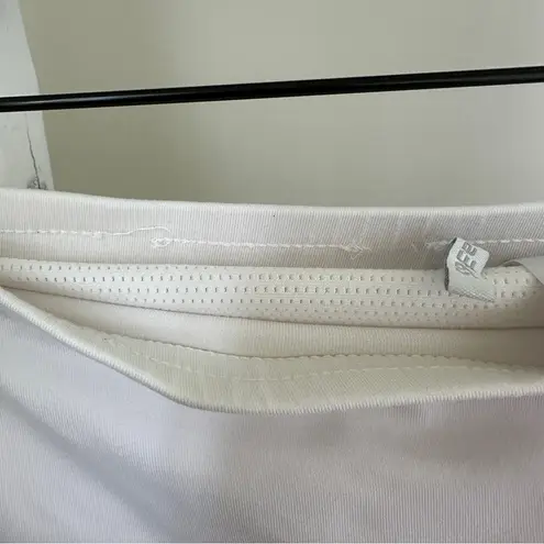 Adidas  White Tennis Skirt with Pink Logo