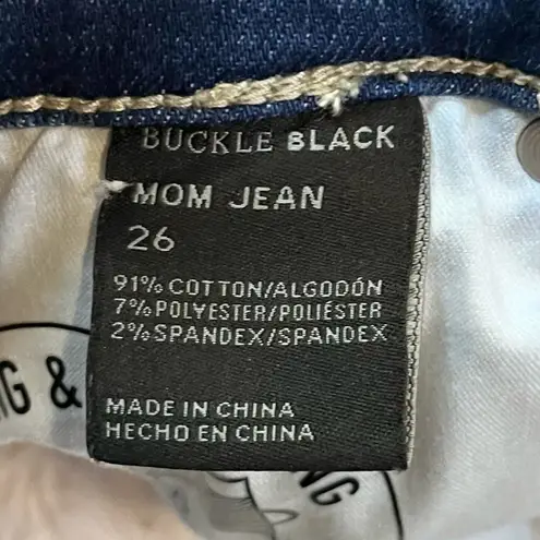 Buckle BLACK Women’s Distressed Mom Jeans 26