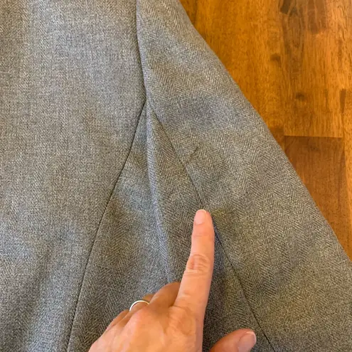 Le Suit 2 piece Pants and Blazer 10 Petite Gray Slacks Jacket Tweed