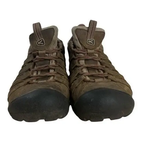 Keen  Shoes Women Size 9 Brown Leather Voyageur Hiking Low Hiking Boots Outdoor