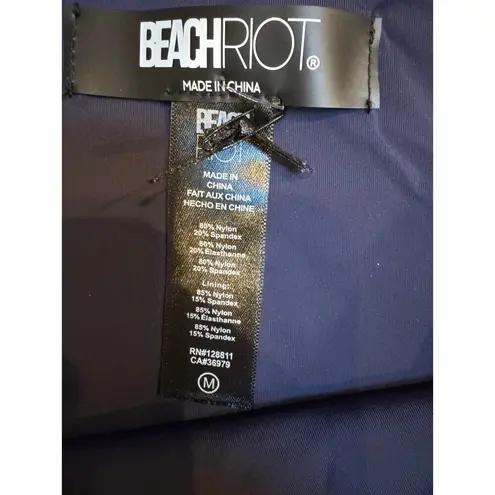 Beach Riot PAULA-FRIDA BIKIN set top (L) bottoms (M) c pics and narrative