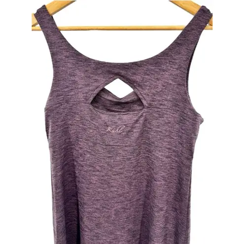 Kuhl KÜHL Women's Heather Purple Tank Dress Medium M Travel Casual Stretch Activewear
