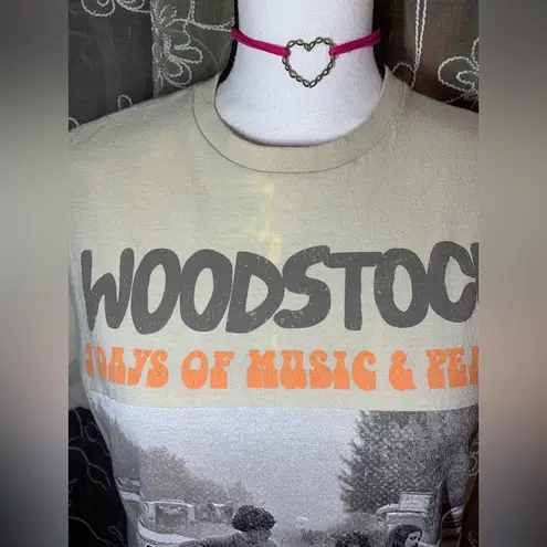 2022 Woodstock Traffic Jam White Lake NY '69 Graphic Tee Shirt Size M