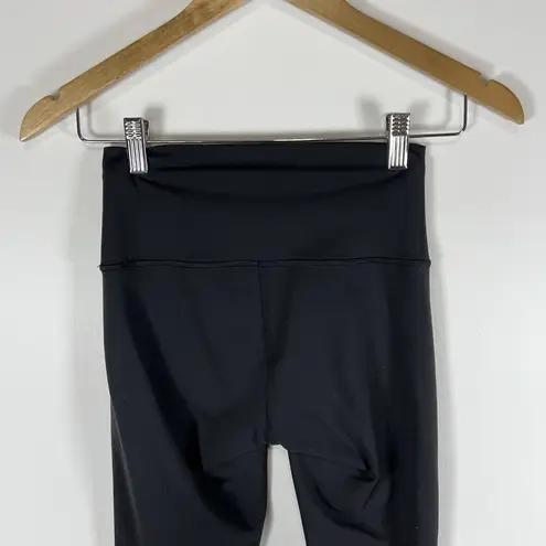Lululemon  Wunder Under Black Capri High‎ Rise Legging Size 2 Athletic Yoga