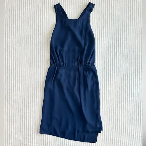 Elizabeth and James Acacia Mini Backless Dress in Royal Blue