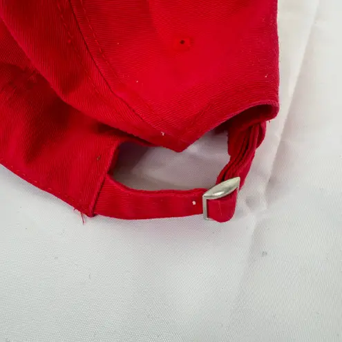 Disney  Store Hello My Name Is Mickey Red Hat‎ Cap Adjustable Strap - Image 5