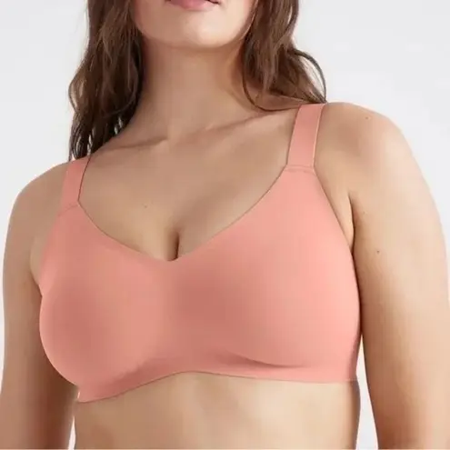 ✨Knix Padded V Neck Wireless Pink Ginger Sz 5 Bra✨ Orange