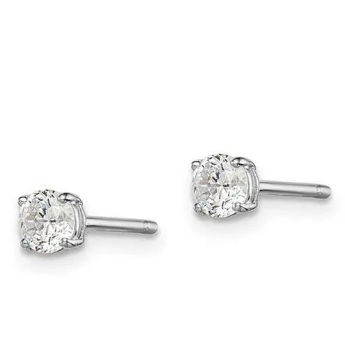 Boutique Brilliant‎ 1 Ct Diamond Stud Earrings, Platinum GRA Certificate NWT