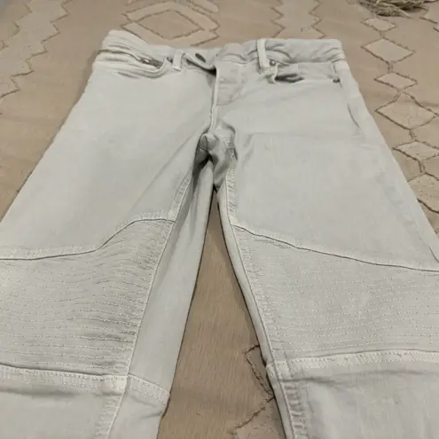 ALL SAINTS Biker Moto Skinny Jeans in Dive, Size 29 - EUC!